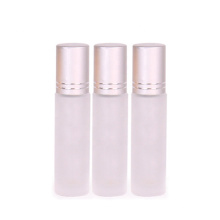 10ml Roll on glass bottle essential oil packaging glass bottle with frosting